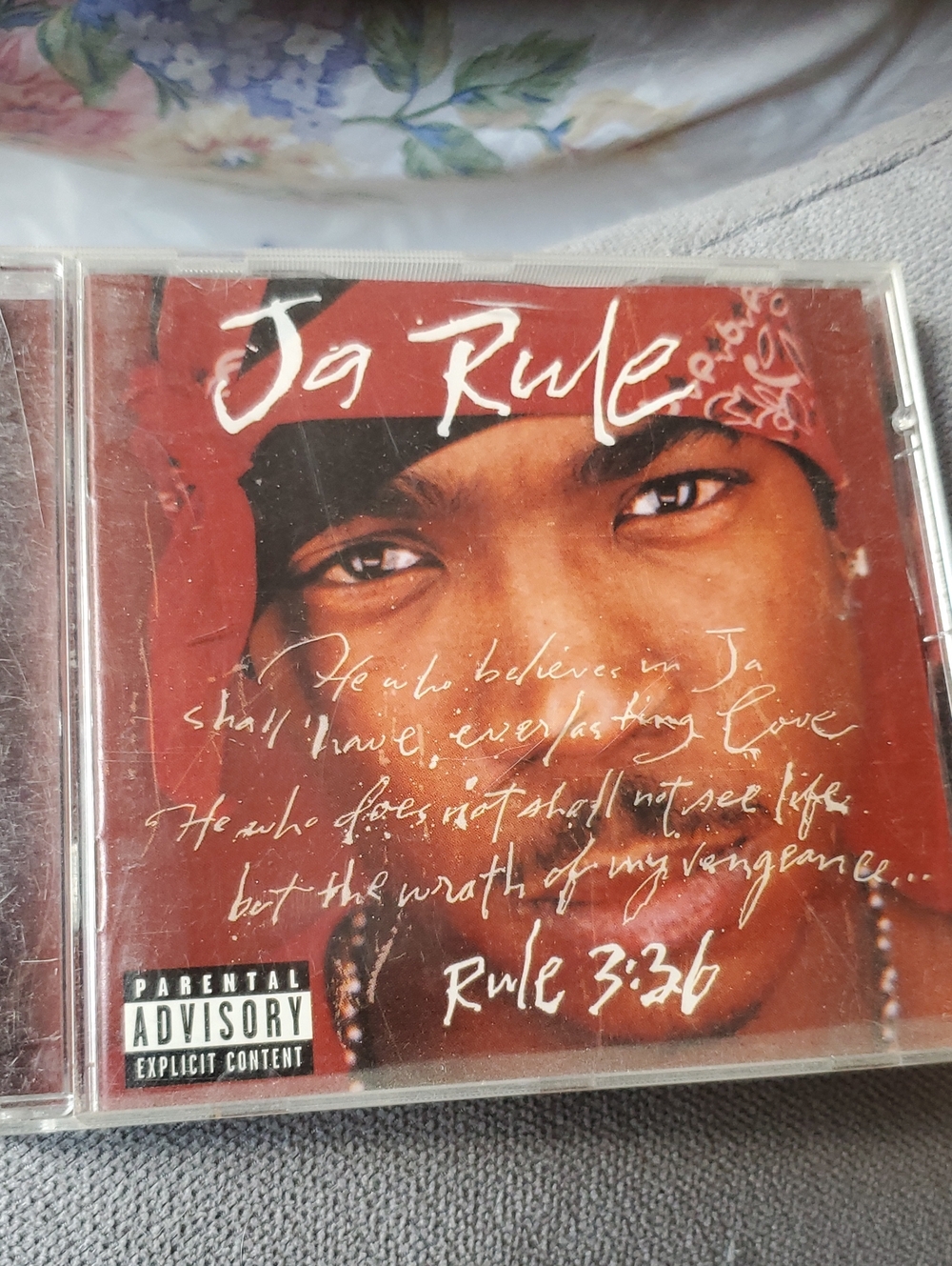 Ja Rule Red Bandana Album Art Wall Decor